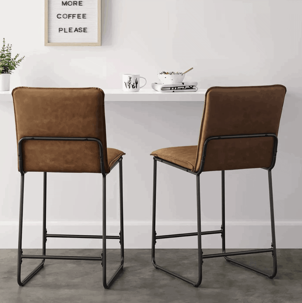 The steel frame keeps them sturdy while adding a touch . 26 Best Bar Stools Counter Stools In 2021 By Sophia Lee