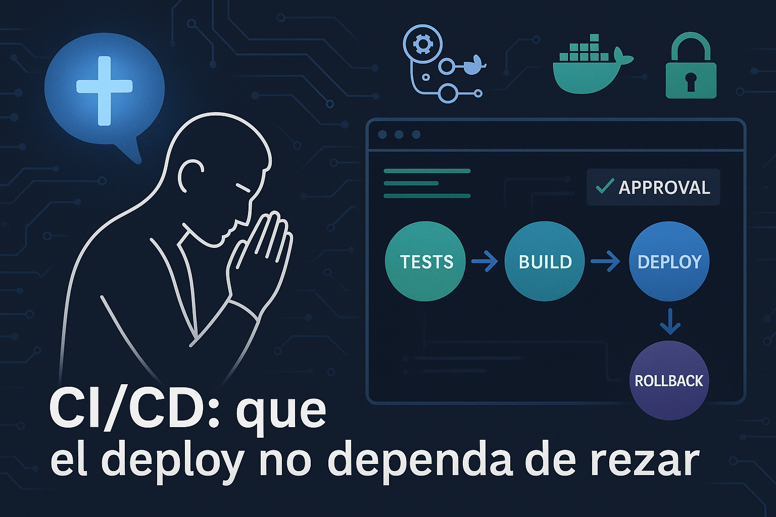 CI/CD: que el deploy no dependa de rezar - imagen de portada