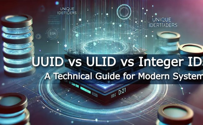 UUID Vs ULID Vs Integer IDs: A Technical Guide For Modern Systems ...