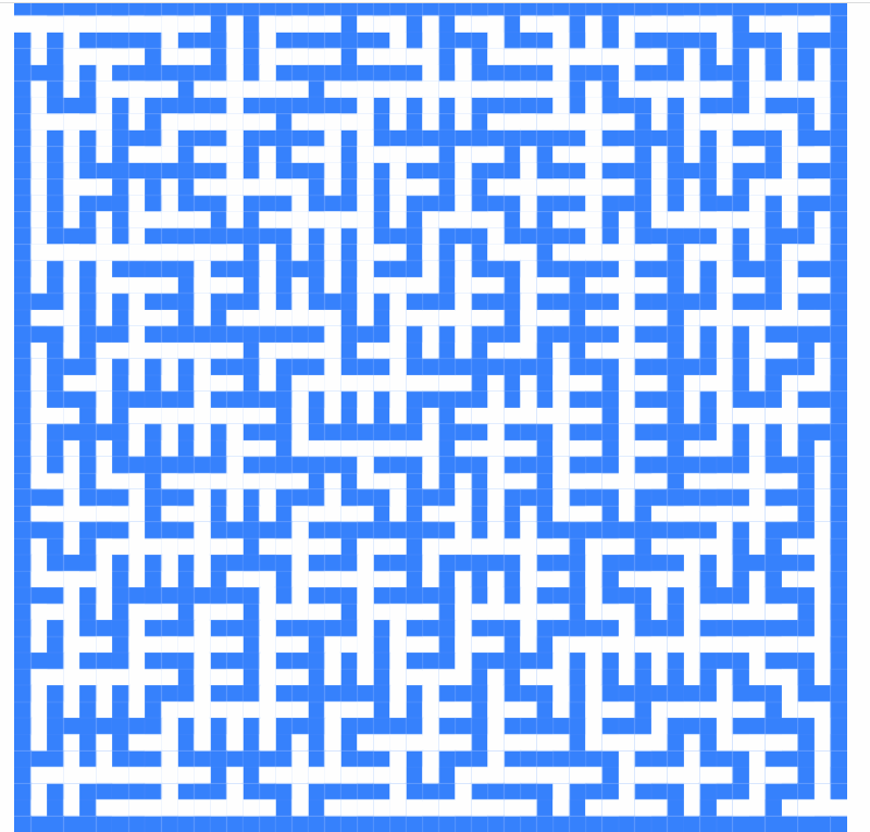 Visualization Solution For Maze Problem Mazegame - Light Patterns - Elegant 8K Collection