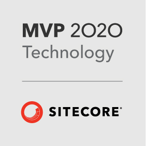 Sitecore 2020 Technology MVP