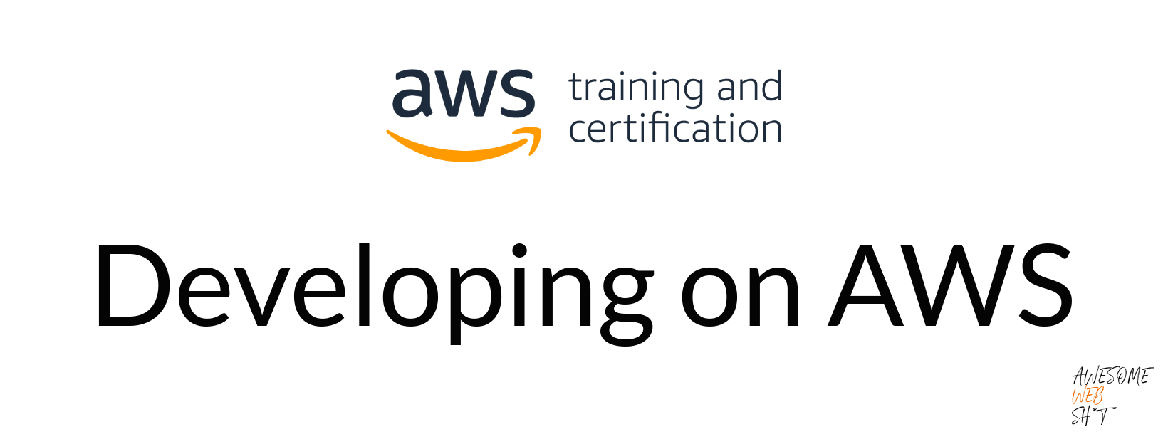 Day 2 of Developing on AWS training