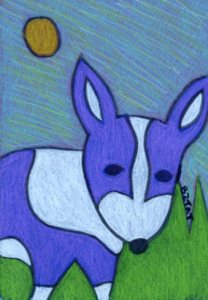 Corgi-dog-drawing-BZTAT Corgi-dog-drawing