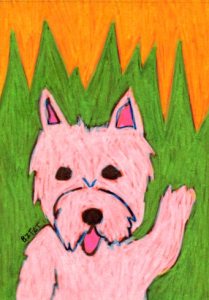 White-Westie-Dog-drawing