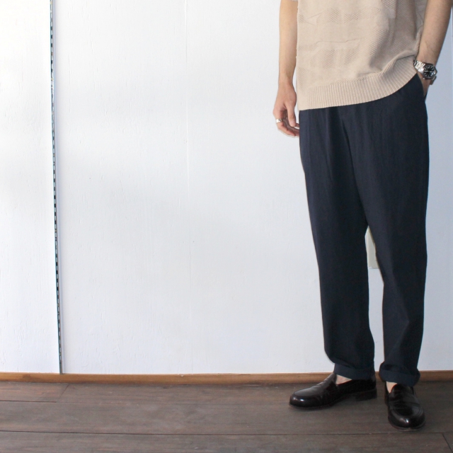 FANTASTICDAYS テーパードイージーパンツ TAPERED-M-71-01 （NAVY） | C.COUNTLY | シーカウントリー |  長野県松本市セレクトショップ