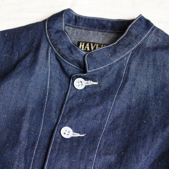 新品❣️ HAVERSACK シャンブレーフレンチワークワンピース ハバーサック フレンチワークワンピース - メルカリ