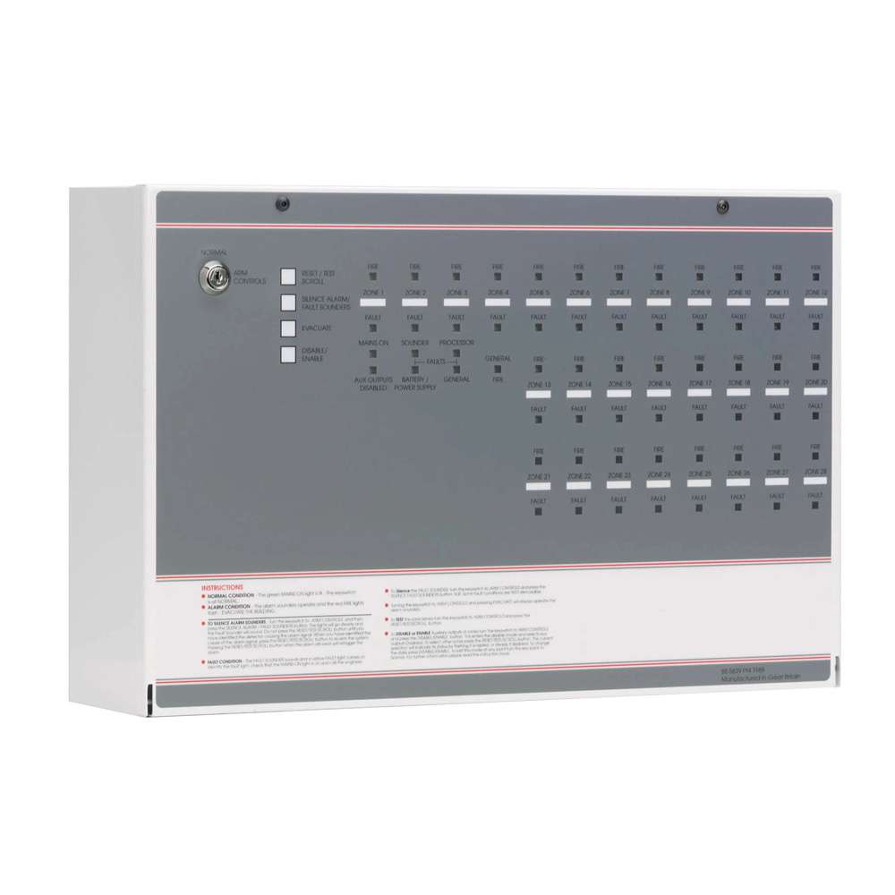 FF520 MFP 20 Zone Conventional Fire Alarm Panel (expandable to 28 zones)
