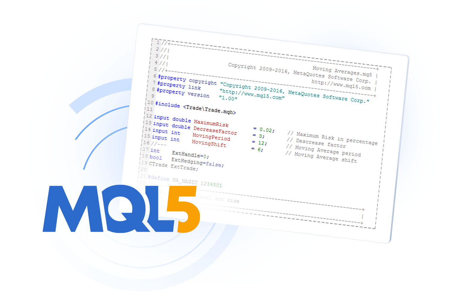 Free download of the 'mql5 programming for traders