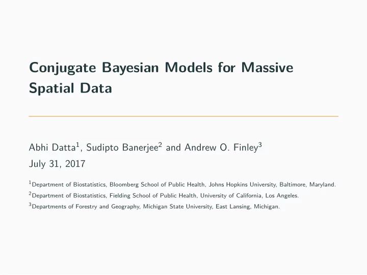 Modeling Massive Spatial Datasets Using A Conjugate Bayesian Linear - Mountain Patterns - Perfect Full HD Collection