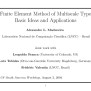 [PPT] - Finite Element Method Of Multiscale Type Basic Ideas And ...