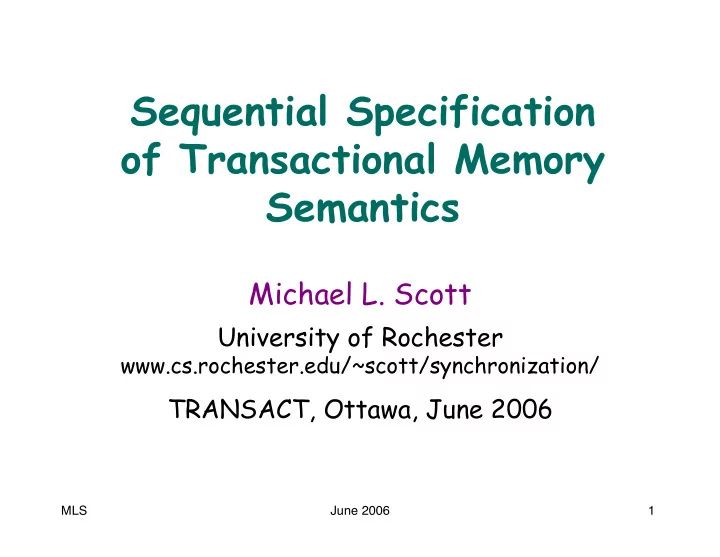 Pdf Sequential Specification Of Transactional Memory Semantics - Best Mountain Patterns in HD
