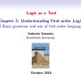 [PPT] - Logic As A Tool Chapter 3: Understanding First-order Logic 3.3 ...