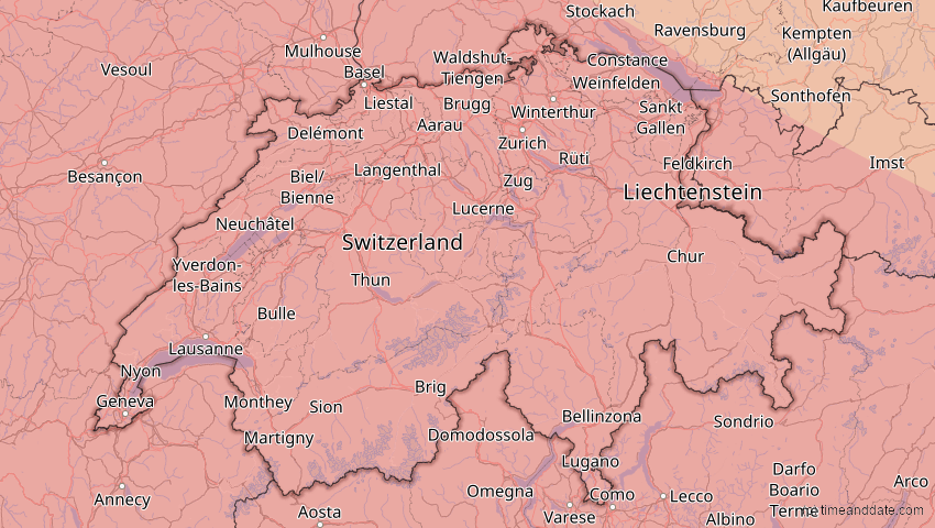 Aug 12 2026 Partial Solar Eclipse In Switzerland Ch 