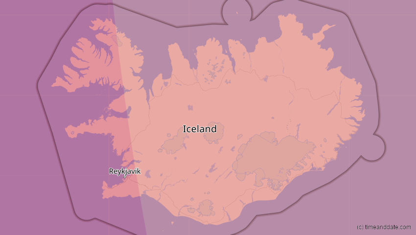 Iceland Global Map Is 
