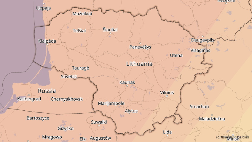 Aug 12 2026 Partial Solar Eclipse In Lithuania Lt 