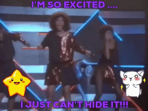 pix Gif I M So Excited Meme im so excited the pointer sisters gif im so excited the pointer sisters pointer sisters discover share gifs