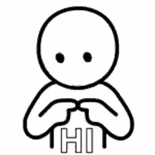 photo Wave Shy Hi Gif shy hi gifs tenor