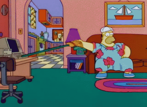 Homer Working From Home Gifs | Tenor