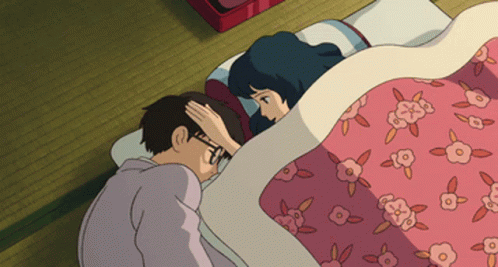 Карина · милата · don't move. Anime Kiss On Bed Gifs Tenor