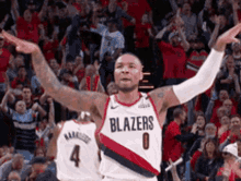 photo Damian Lillard Bye Bye Gif damian lillard gifs tenor