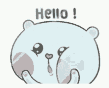 wallpapers Funny Waving Hello Gif Cute tenor