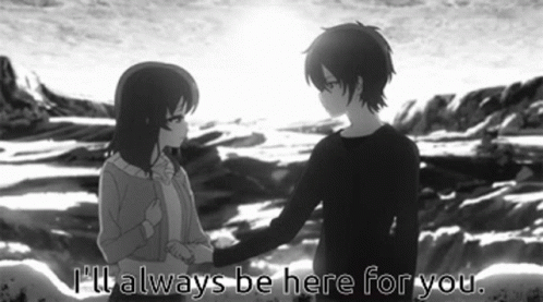 pics Comfort Sad Anime Hug Gif anime couple sad gifs tenor