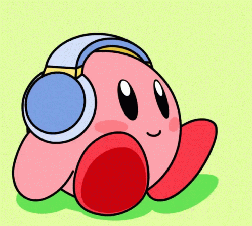 pics Fast Kirby Headphones Gif Transparent headphones kirby gif headphones kirby cute discover share gifs