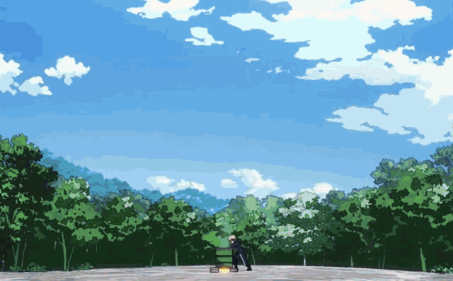 Katsuki bakugo (my hero academia) generating an explosion from the palm of his hand. Katsuki Bakugo Explosion Gif Katsuki Bakugo Explosion My Hero Academia Discover Share Gifs