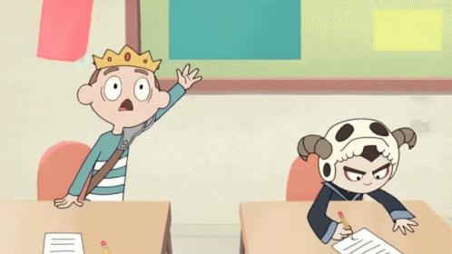 photo Kid Raise Hand Gif tenor