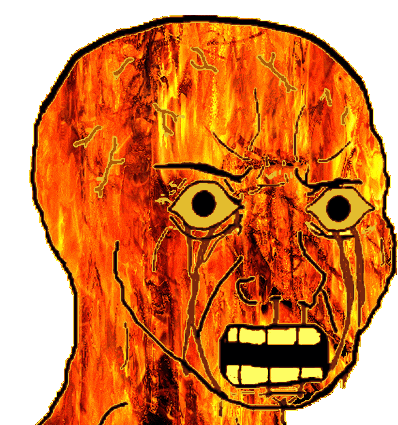 pix Rage Wojak Screaming angry angry wojak sticker angry angry
