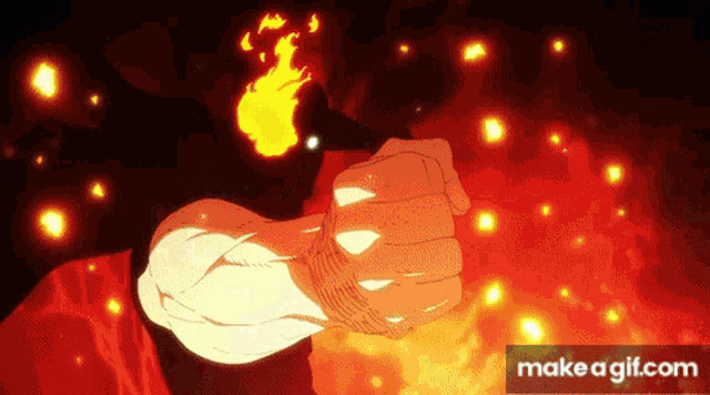 wallpapers Fire Force Gif tenor