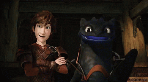 pics Toothless And Hiccup Gif tenor