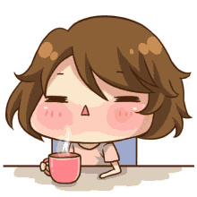 pics Anime Boy Drinking Tea Gif drink tea gifs tenor