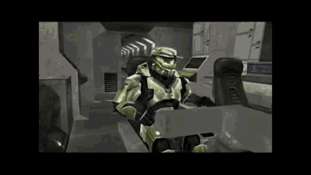 Master Chief Helmet Gif Master Chief Helmet Discover Share Gifs