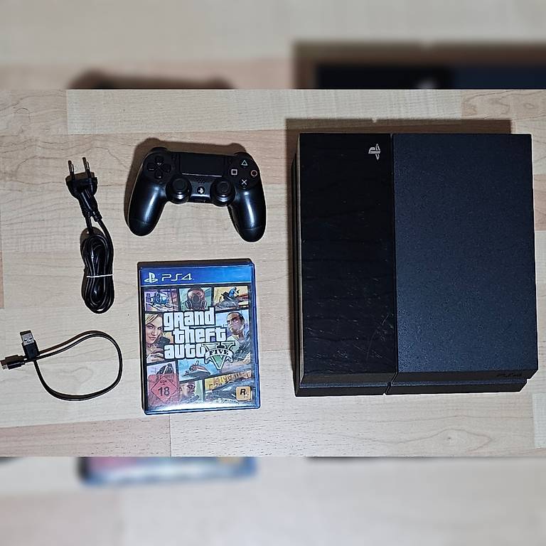Sony PlayStation 4 PS4 500GB 1 Controller GTA 5 CD Kabel Im Kanton 6412034674 