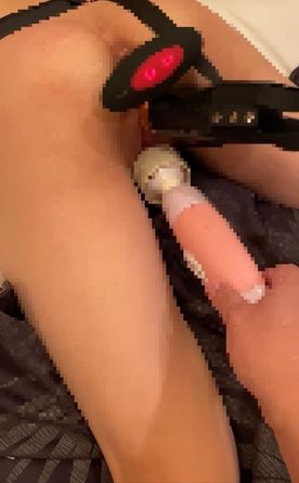 45-18歳かりんちゃんを3点責め鞭打ち。ピストンアナルディルド等玩具シリーズ1-2　川栄李奈似にアナル生中だし。3点責め鞭打ちに「ごめんなさいぃ…」かりんちゃん7。
