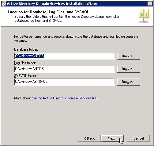 Installing Active Directory Domain Services on Windows Server 2008 R2 ...