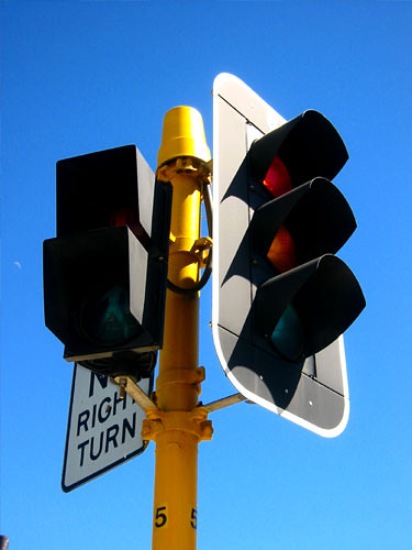 Australian traffic light