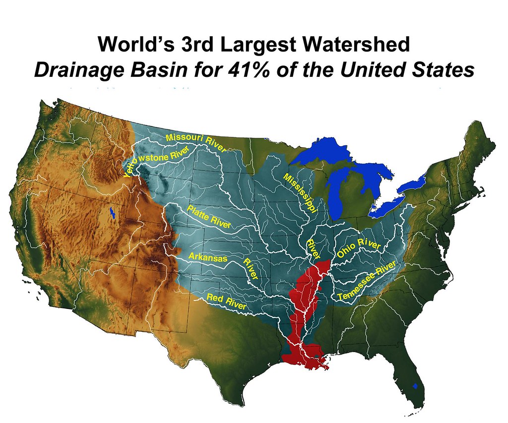 Unlocking The Secrets Of US River Watershed Maps 5740567996 14c121ebcb B 