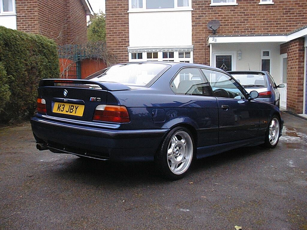 E36 m3 coupe avus blue