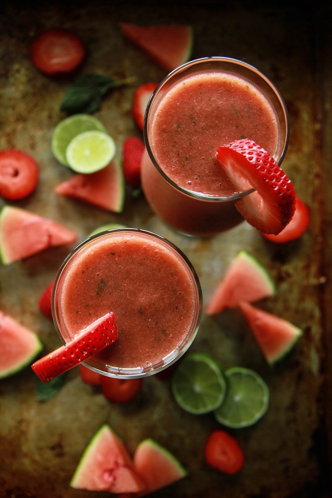 wallpapers Watermelon Basil Margarita Frozen strawberry watermelon basil frozen