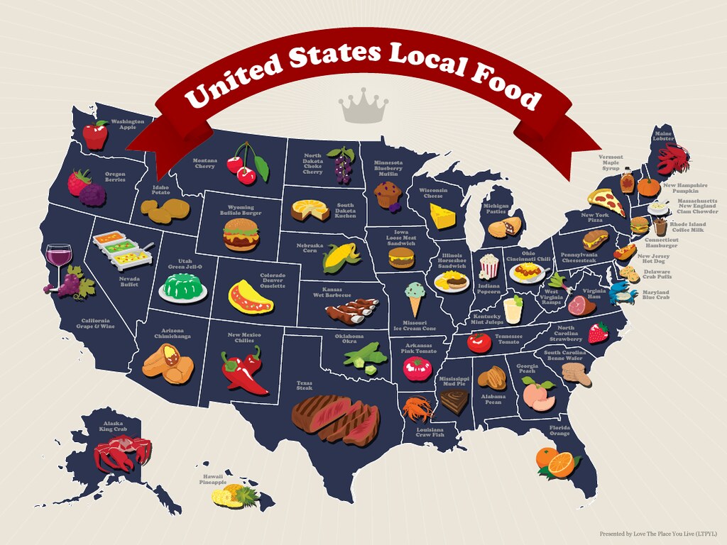 United States Local Food Map LTPYL Presents United States Flickr 8137724670 D8e1352d1d B 