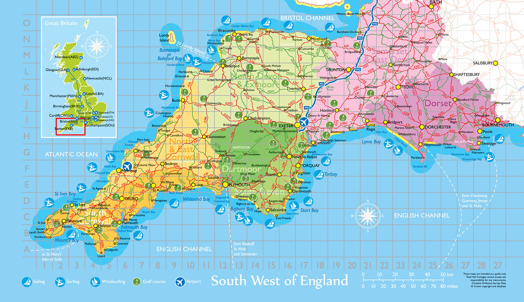 00074 SW Map FLAT COL CR Map Of South West Of England For Flickr 7954411162 97f9f58a7d B 
