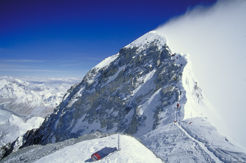 In 2001, erik weihenmayer made history as the first blind person to … Everest Southwest Ridge to Summit with Climbers | Looking