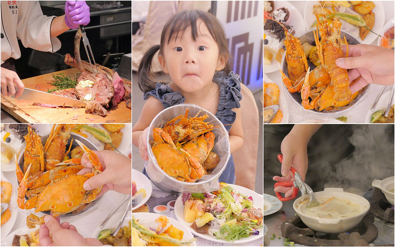 【台中吃到飽】新天地自助百匯吃到飽崇德旗艦店：100道不限時吃到飽 暑假限定阿甘美式海鮮桶豪邁大吃 龍蝦湯 爐烤戰斧牛排 現蒸現流魚+海尼根、1664生啤喝到飽(四人同行壽星免費好划算)