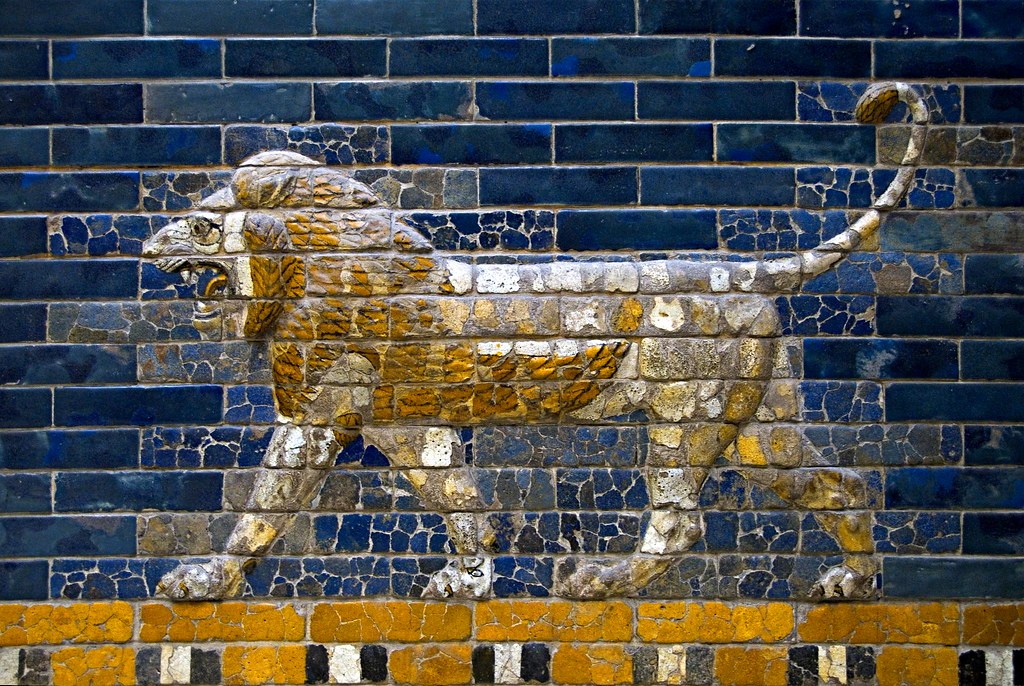 Horizons Gate World Map - Pergamon Museum - Ishtar Gate _DSC17940 | The Lion is the