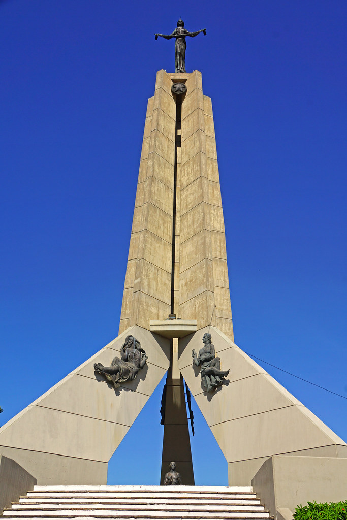 With the stated goal of regulating and facilitating migratory flows. Cerro LambarÃ© monument, AsunciÃ³n, Paraguay | Andrey Sulitskiy | Flickr