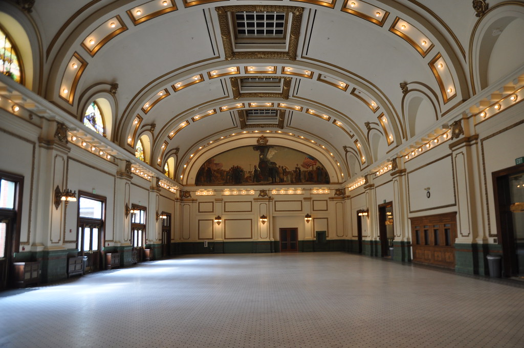 This railway passes through the cities of cleveland, . Inside Union Pacific Depot | The Salt Lake City Union Pacifiâ¦ | Flickr
