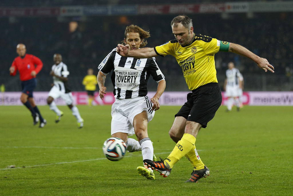 Lausanne sport will welcome young boys to stade de la tuilière for a matchday 7 fixture in switzerland super league. SWITZERLAND SOCCER CHARITY MATCH | Young Boys' Stephane Chapâ¦ | Flickr
