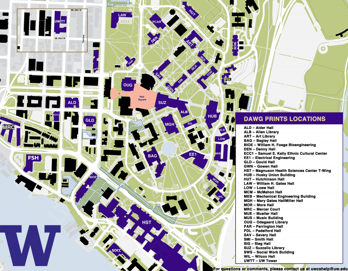 Locations Map Creative Updated UW Map 